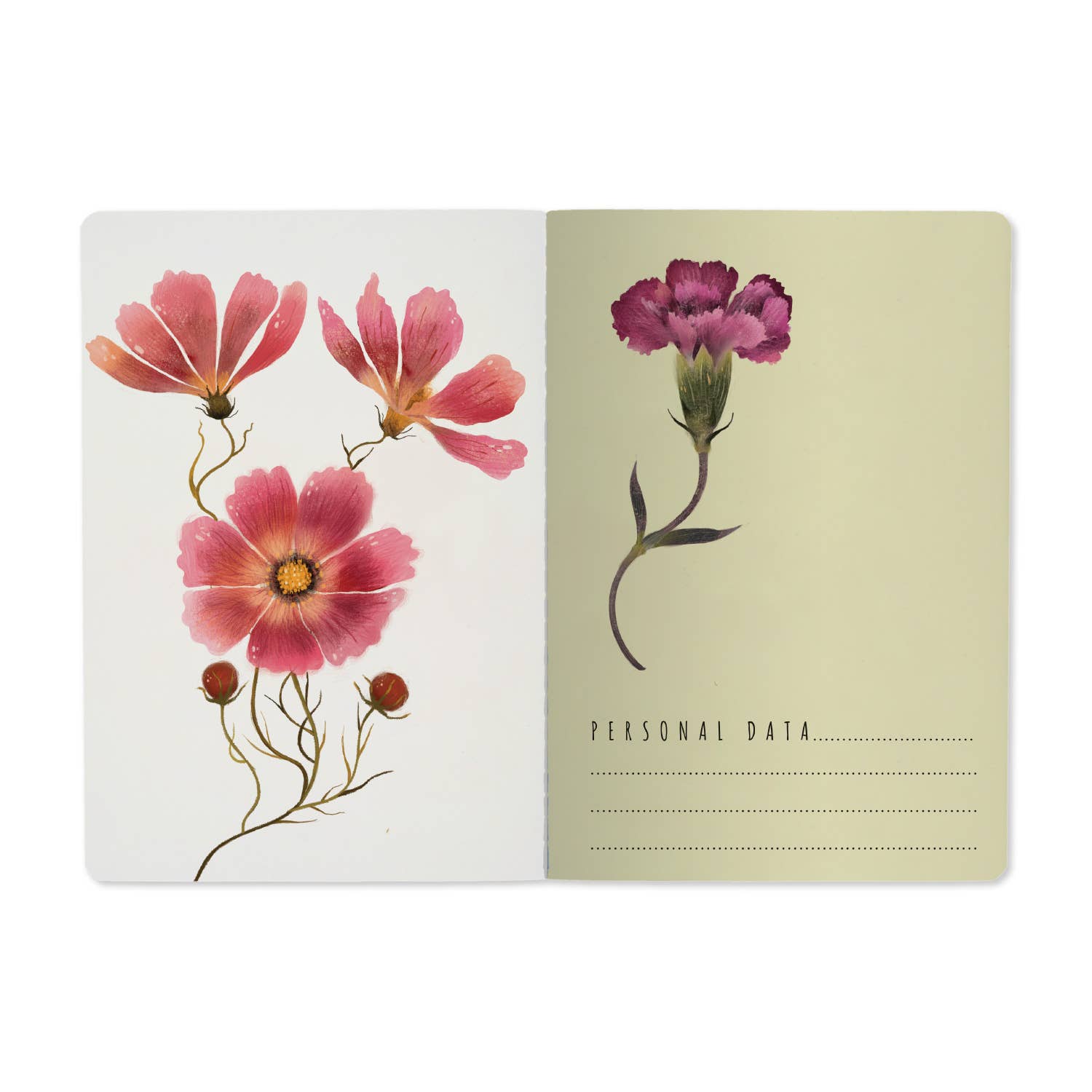 Spring Bloom A5 Notebook