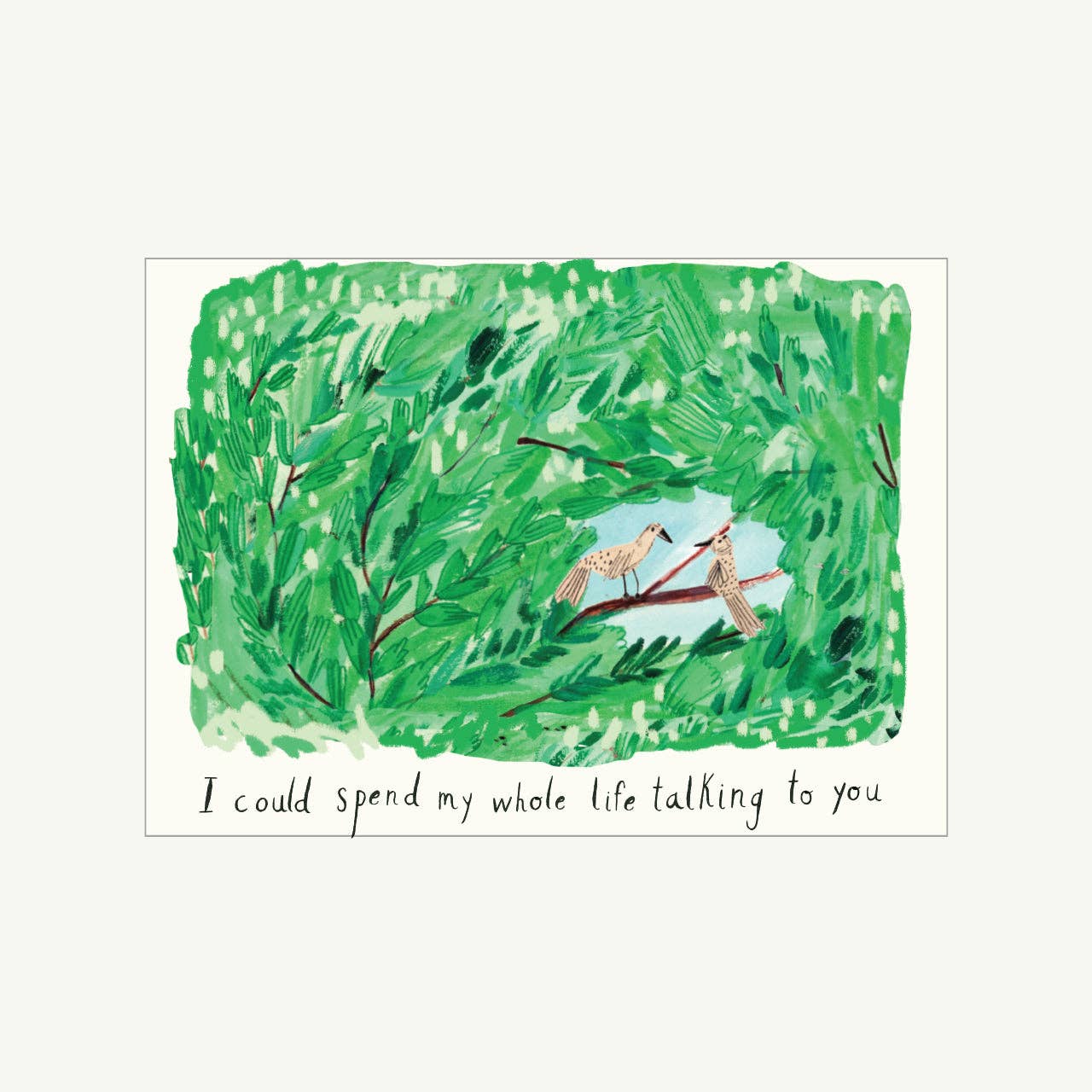 Love Birds Greeting Card
