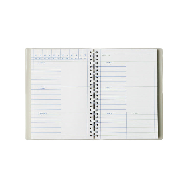 Small Pocket Draw Your Tomorrow Planner / Red