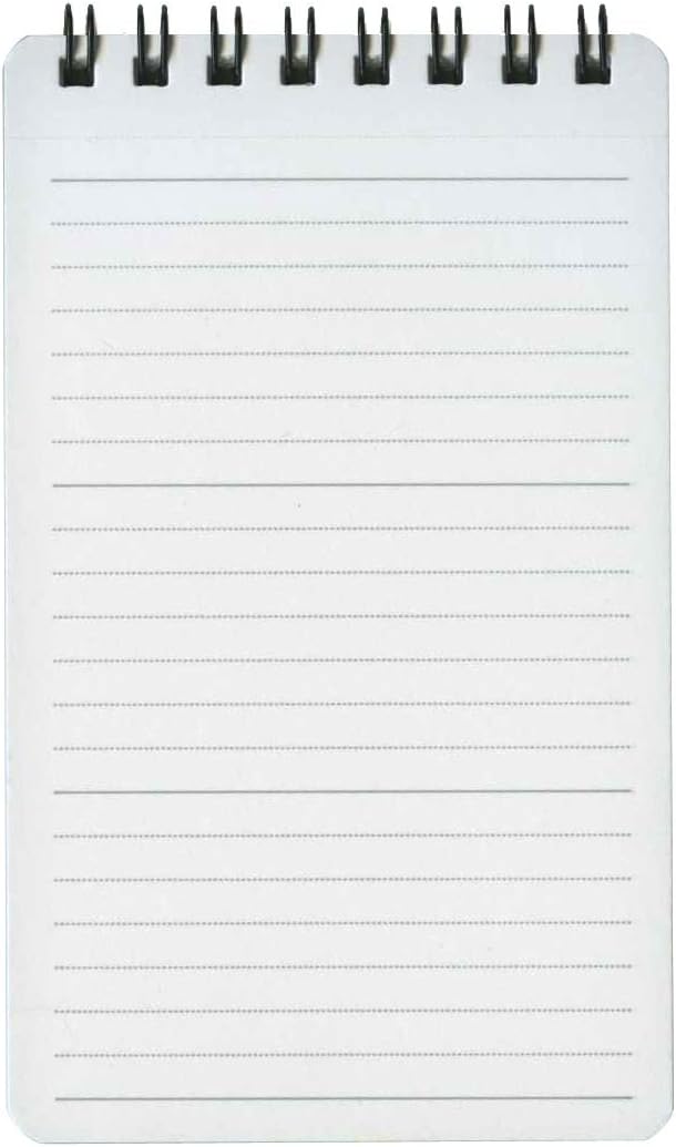 Mnemosyne B7 Lined Top Spiral Notepad
