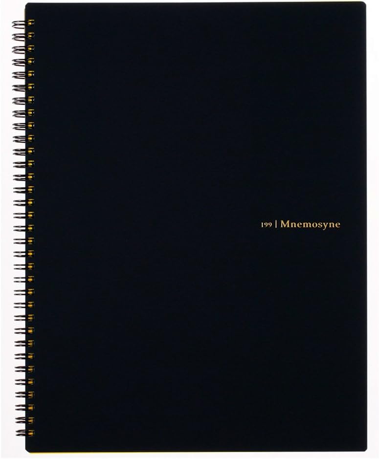 Mnemosyne A4 Lined Spiral 199 Notebook