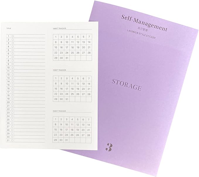 Journal Sticker / Self-Management