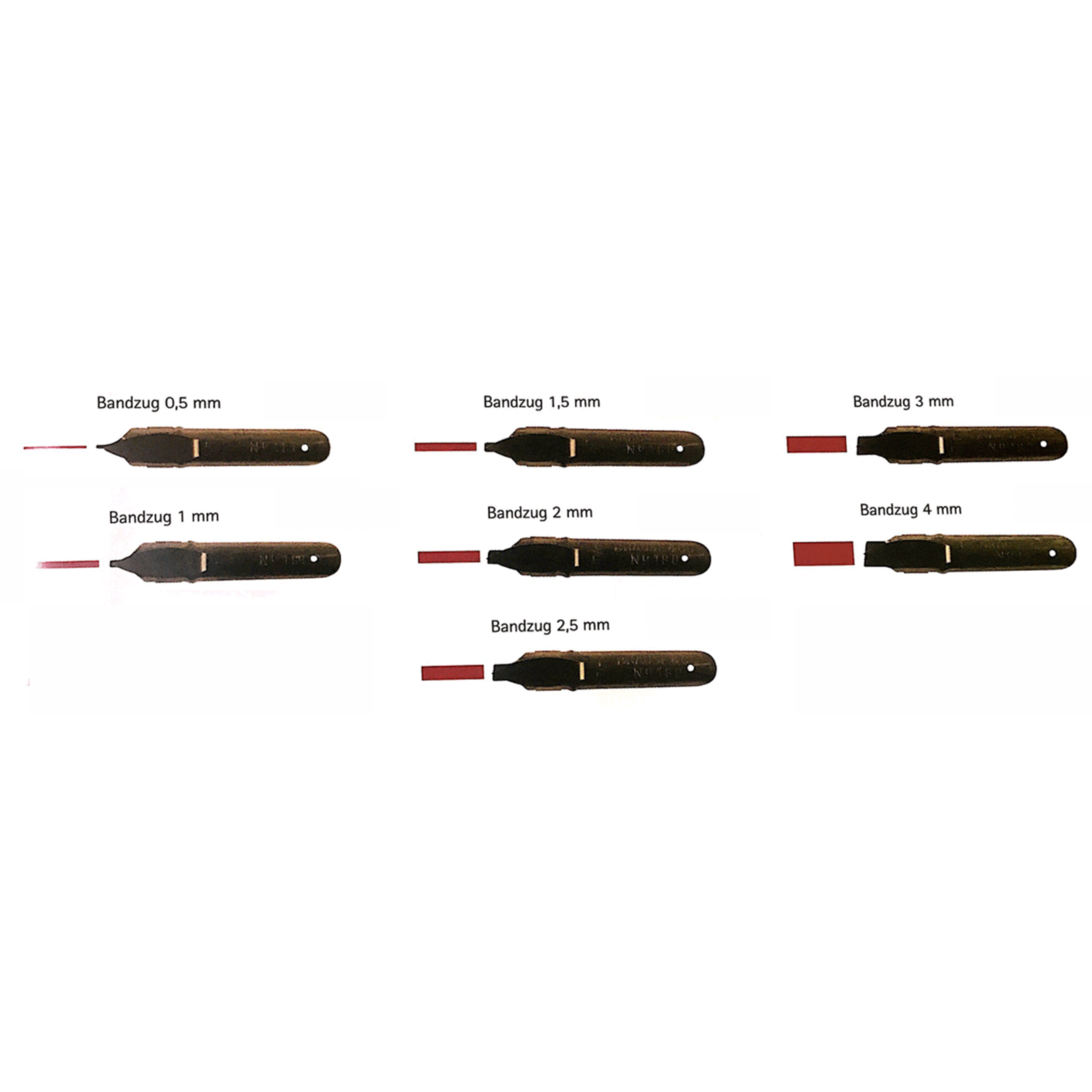 Brause Calligraphy Nib - Bandzug