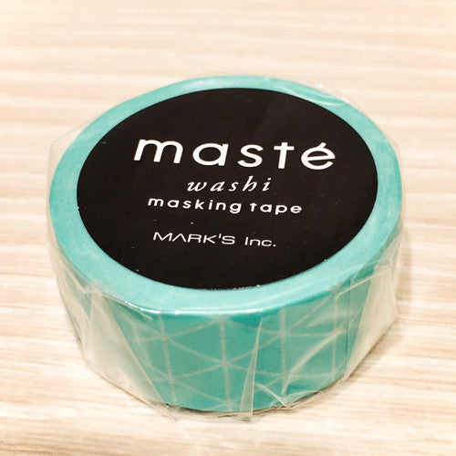 Masté Mint Triangle Pattern Washi Tape