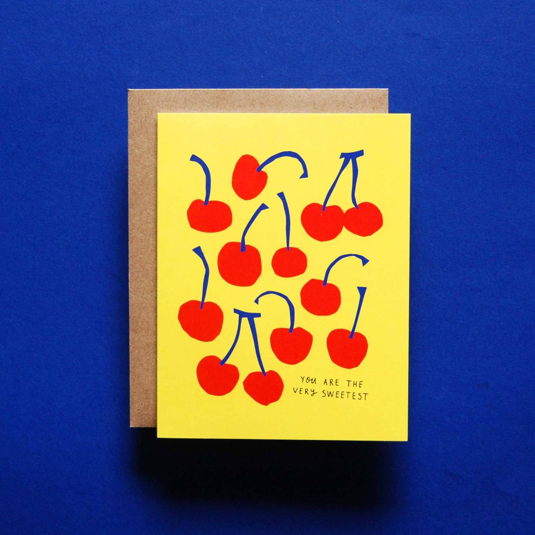 You are the Very Sweetest Cherry Greeting Card