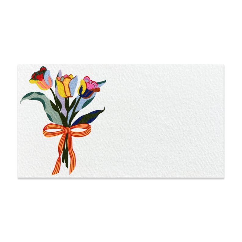 Tulip Bouquet Mini Notes / 48 Pack