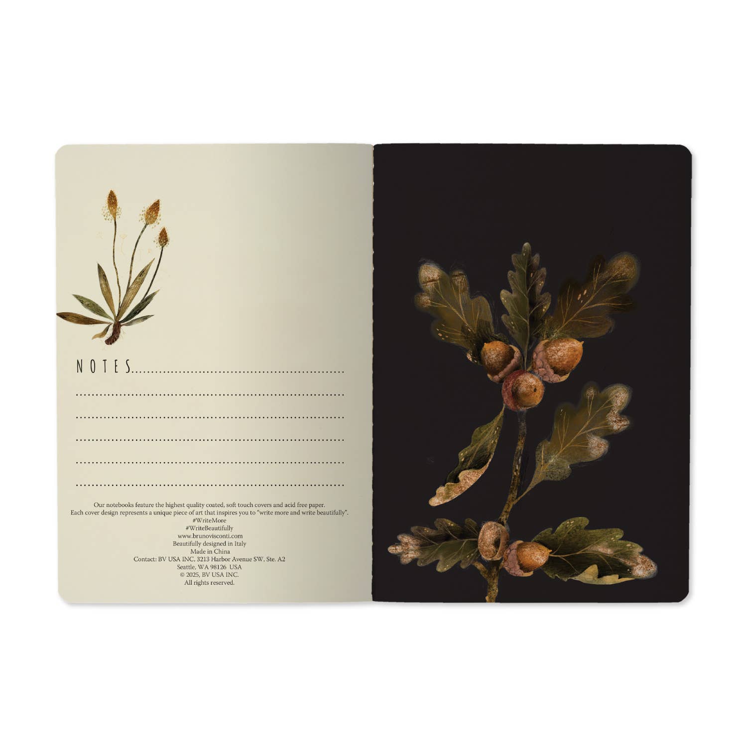 Forest Berries A5 Softcover Notebook