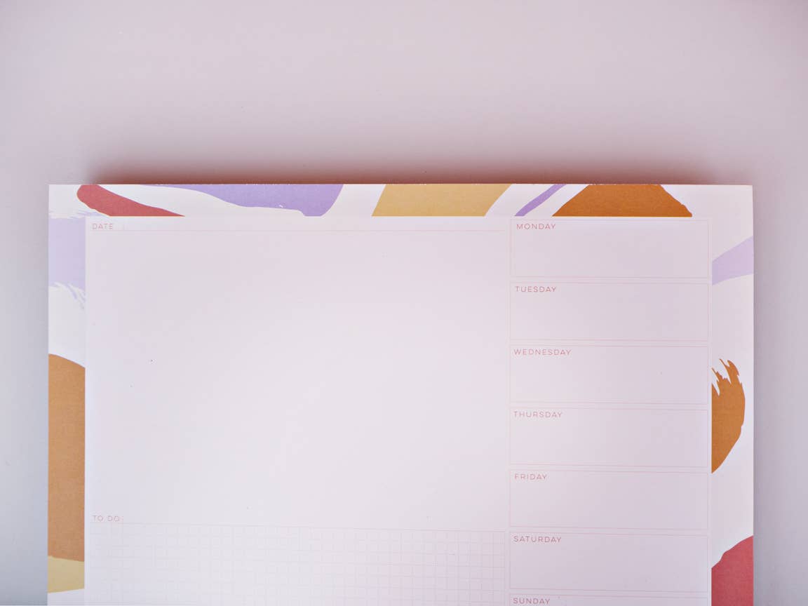 Orchard Desk Organiser Pad