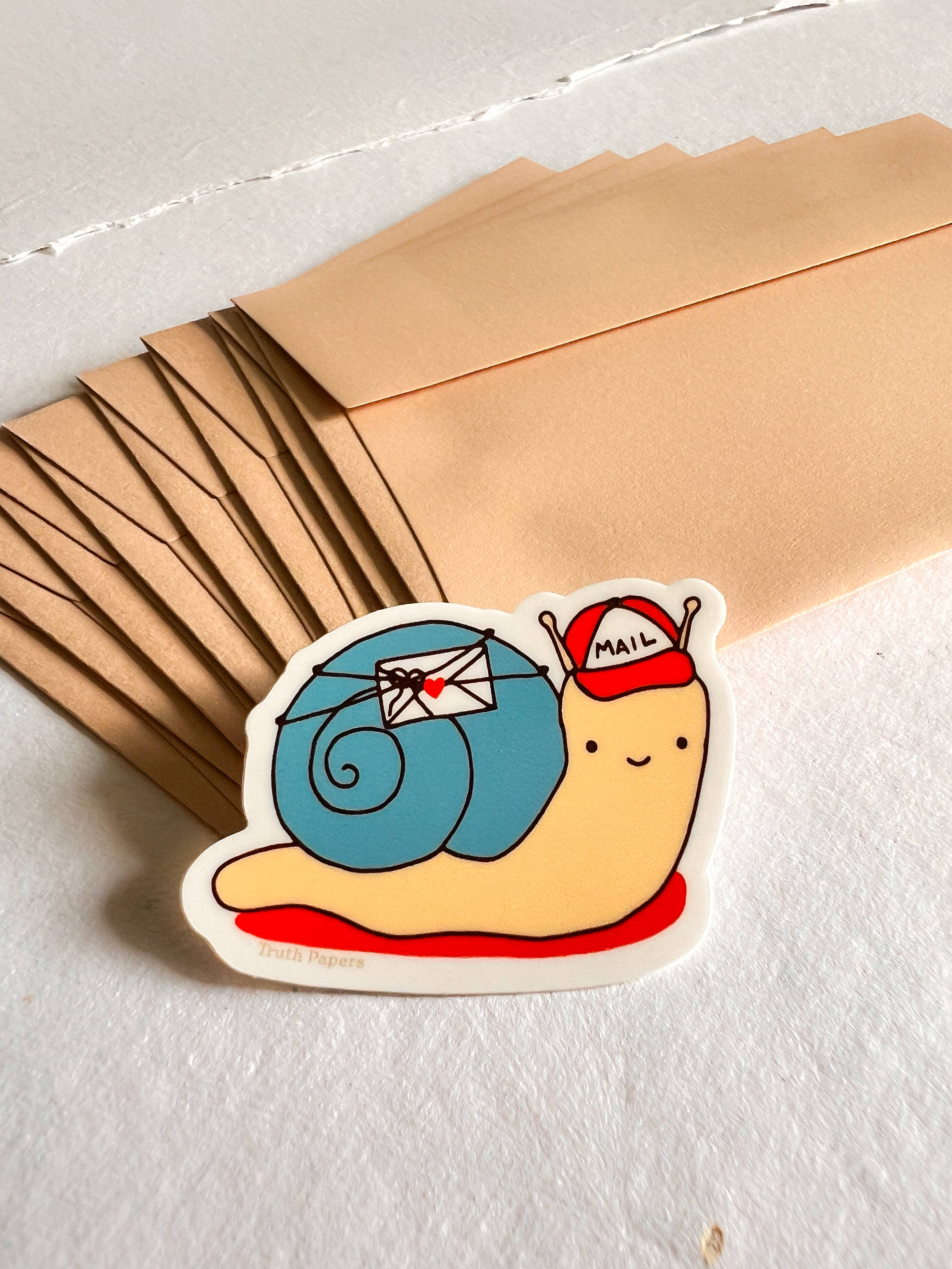 Snail Mail Sticker