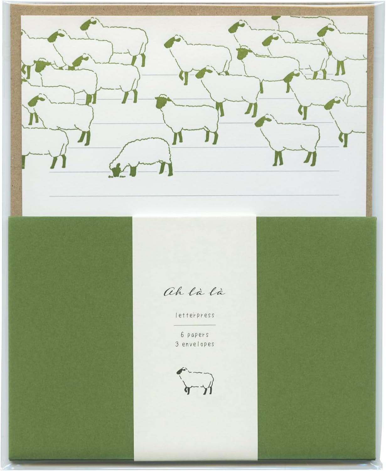 Letterpress Letter Set / Sheep
