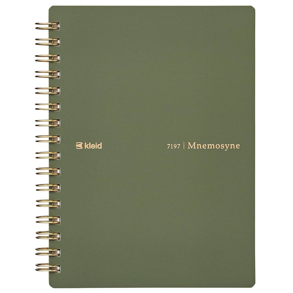 Mnemosyne x Kleid A6 Grid Spiral 7197 Notebook
