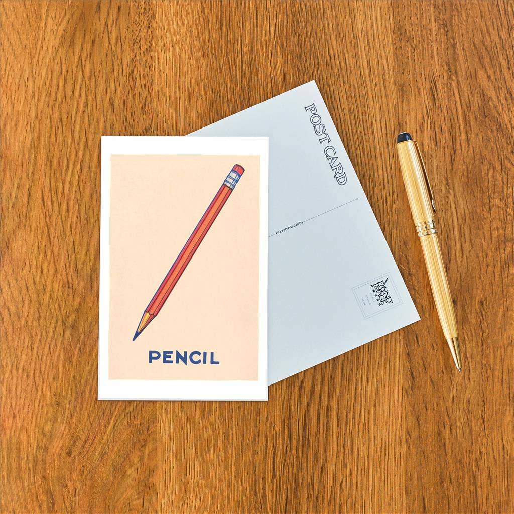 Pencil Postcard