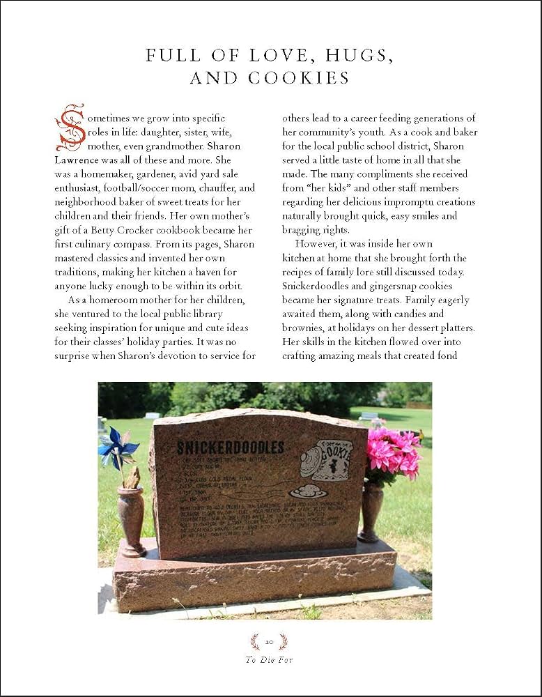 To Die For: A Cookbook of Gravestone Recipes
