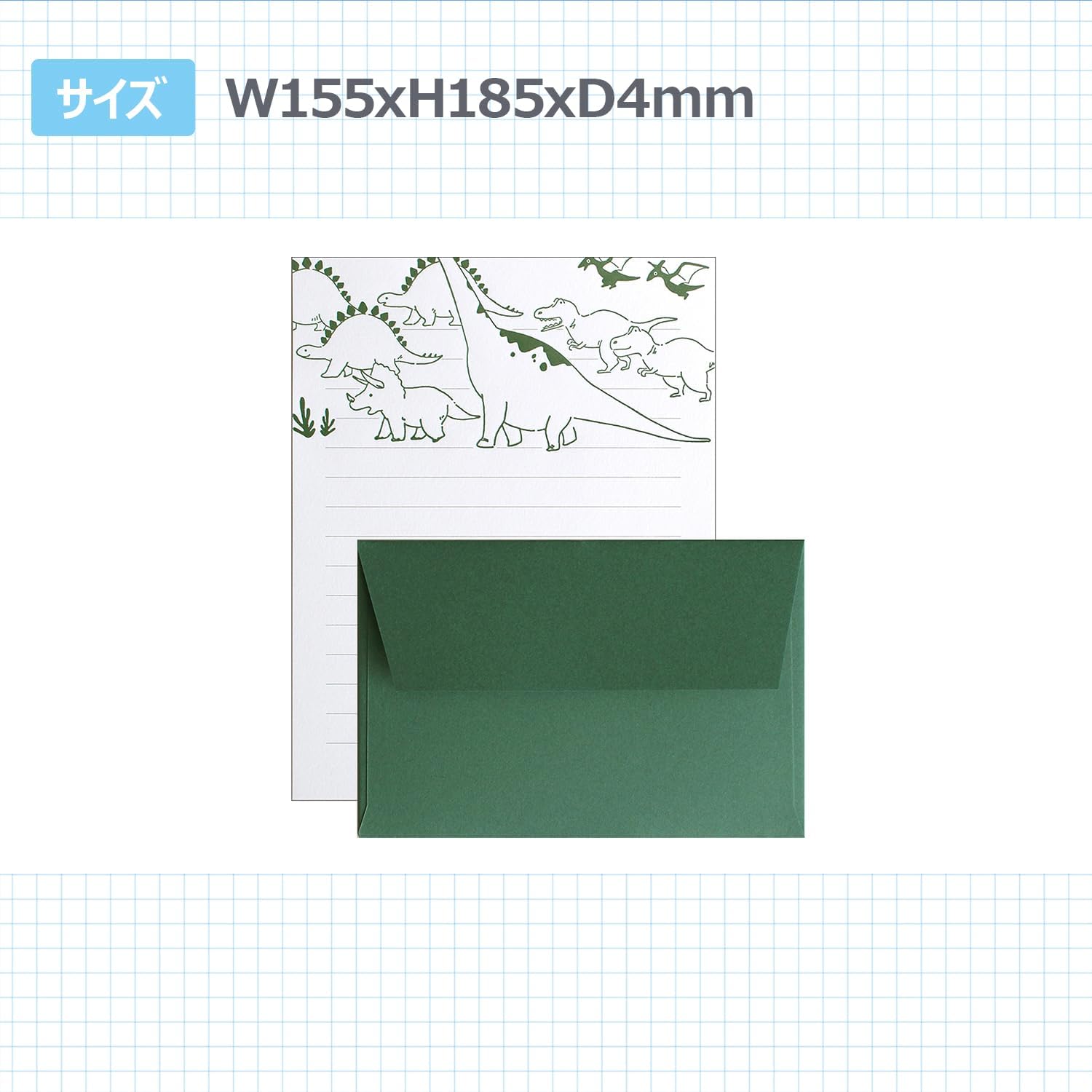 Letterpress Letter Set / Dinosaurs