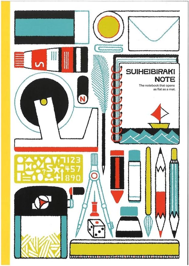 Suiheibiraki Notebook / B5 Lined / Office Supply Print
