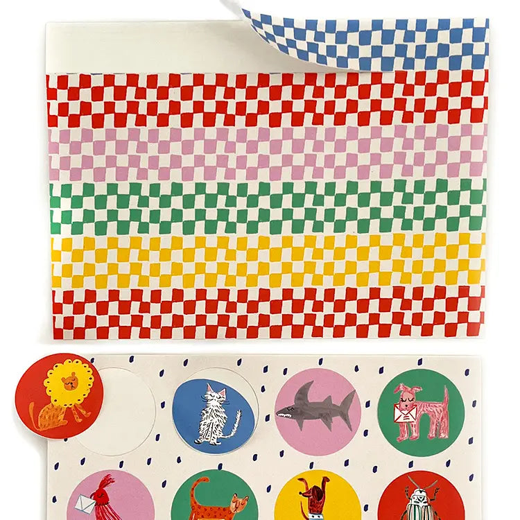 Animal Menagerie Stationery Kit
