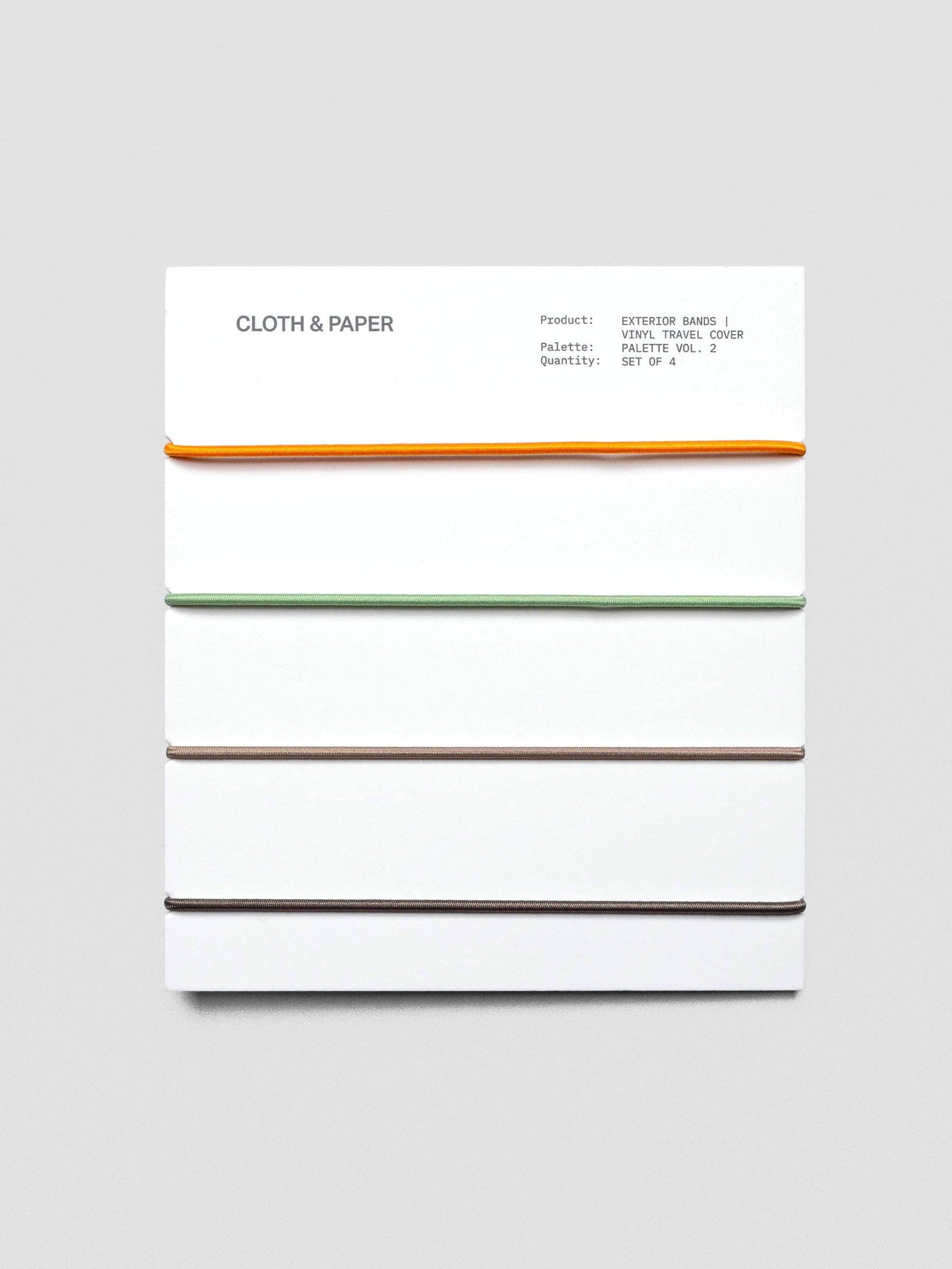 Elastic Bands for Planners or Notebooks / Set of 4