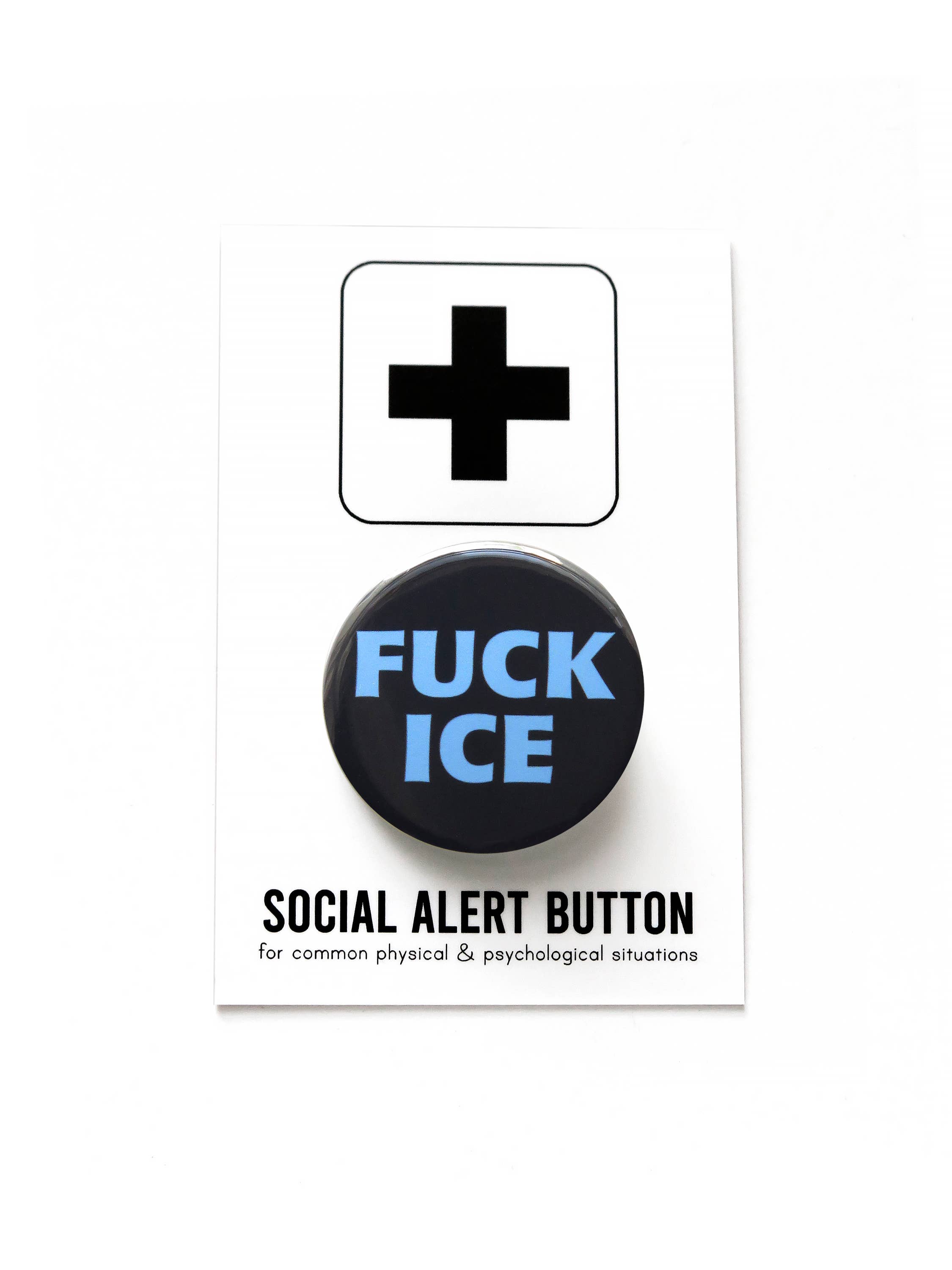 Fuck ICE Pinback Button