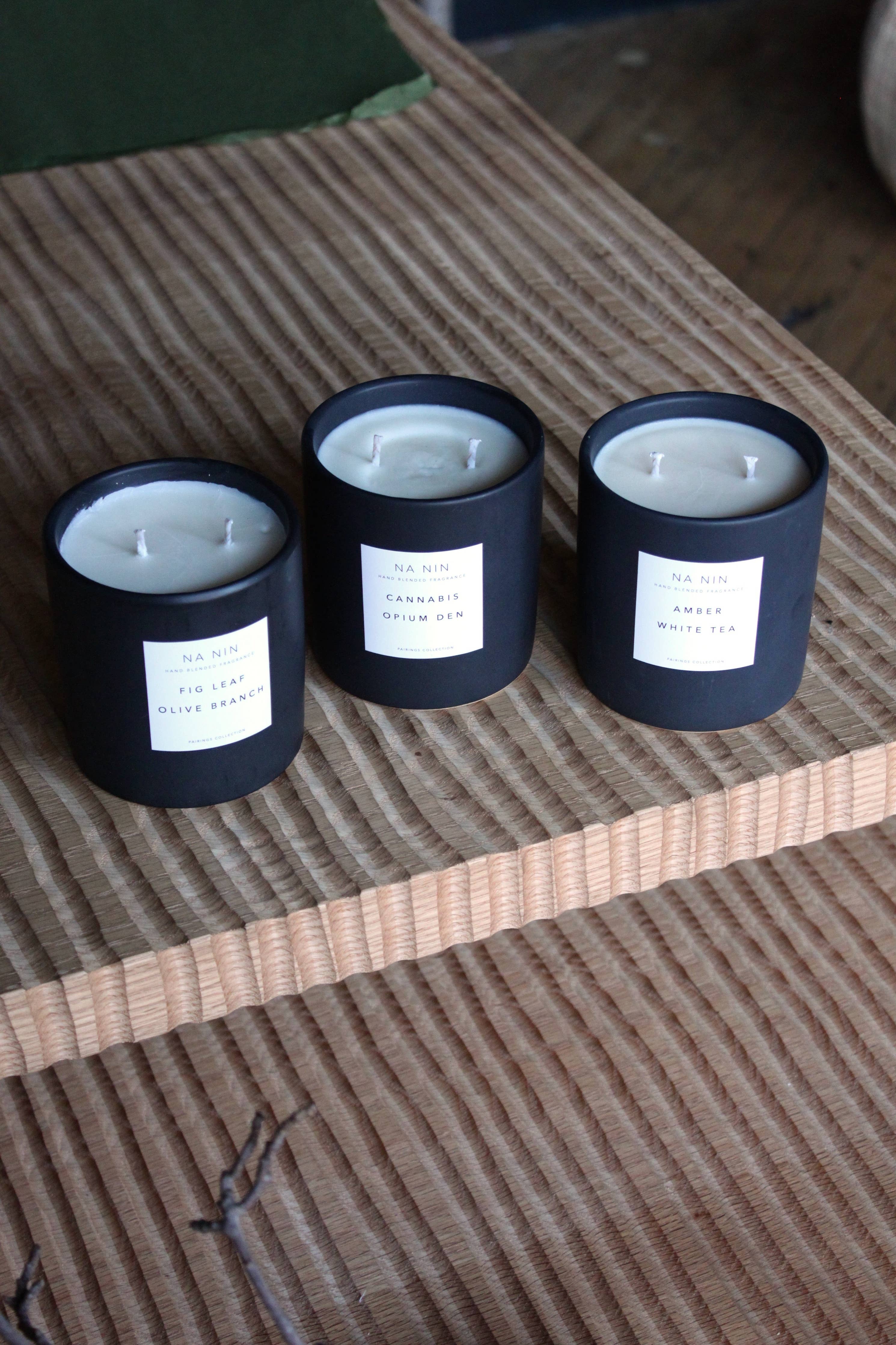 Fig Leaf & Olive Branch Candle / 5oz