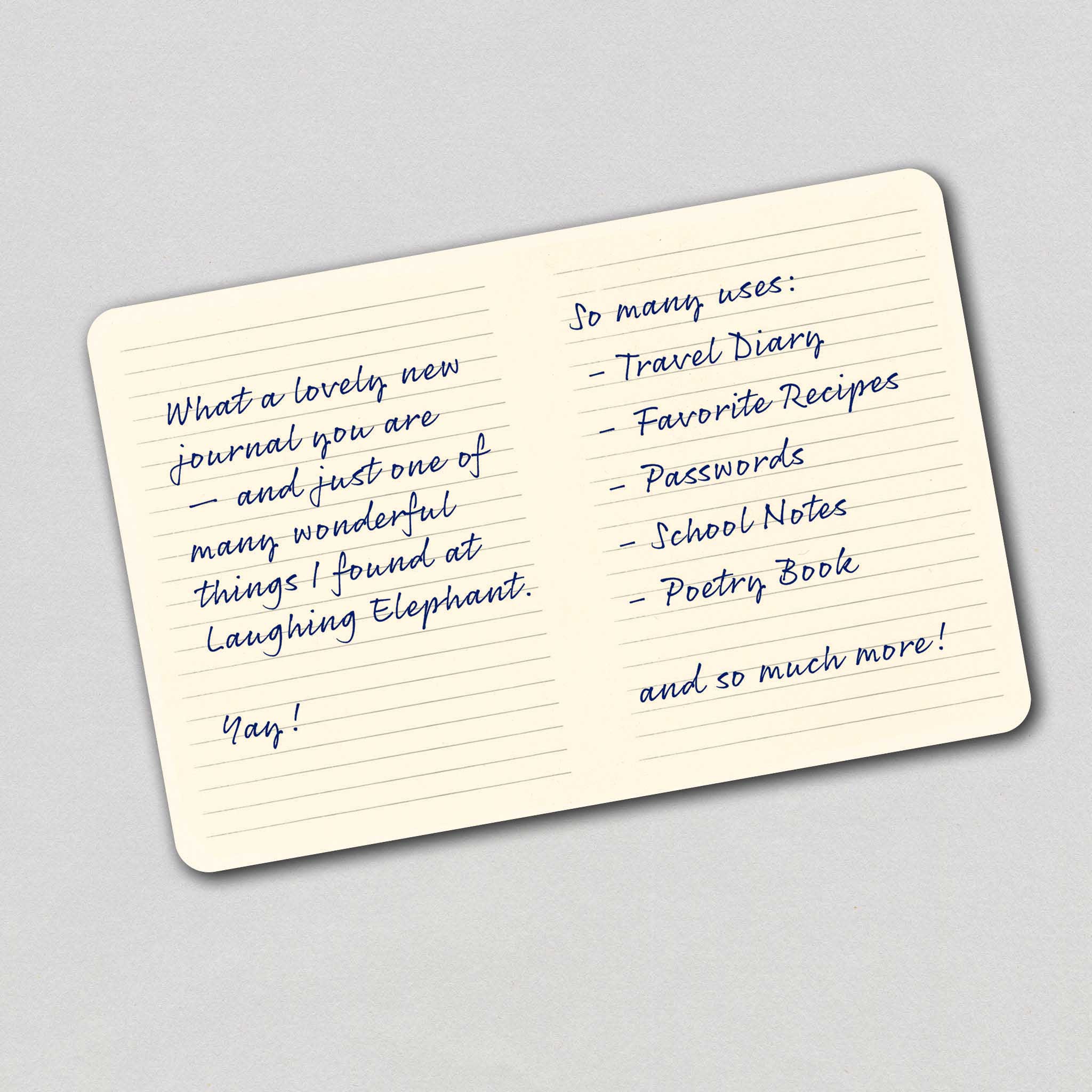 Pink Roses Floral Notebook