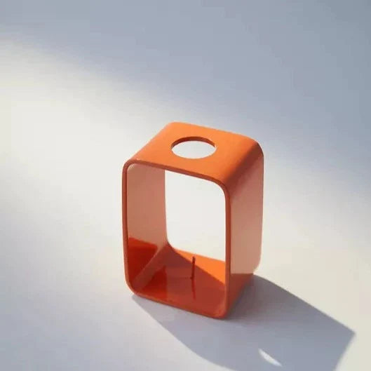 Metal Box Taper Candle Holder