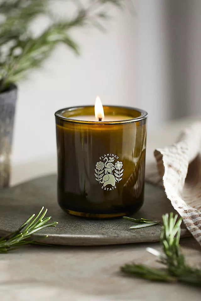 Climbing Tuscan Rosemary Candle by Flamingo Estate