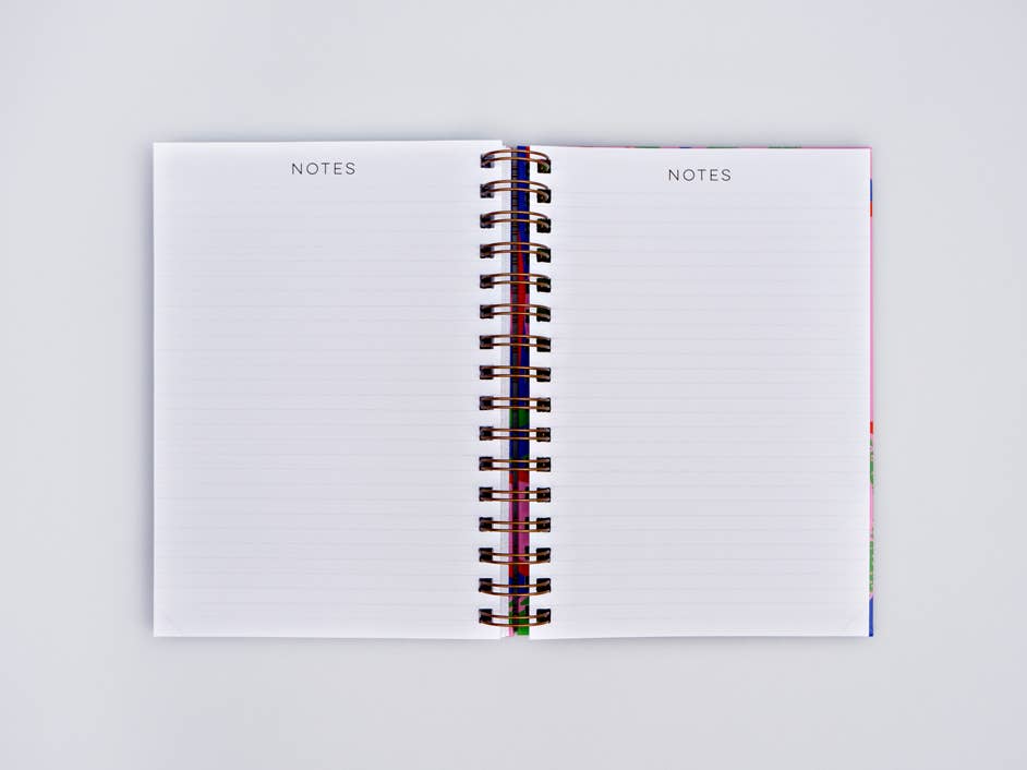 Capri Hard Cover Undated Weekly Planner