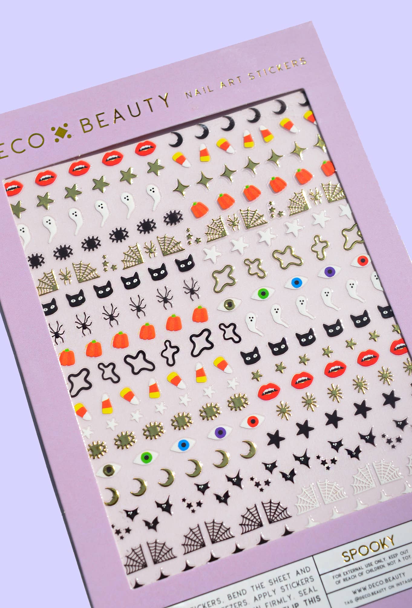 Nail Art Stickers - Spooky