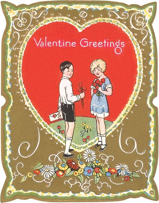 Valentine Greetings Postcard