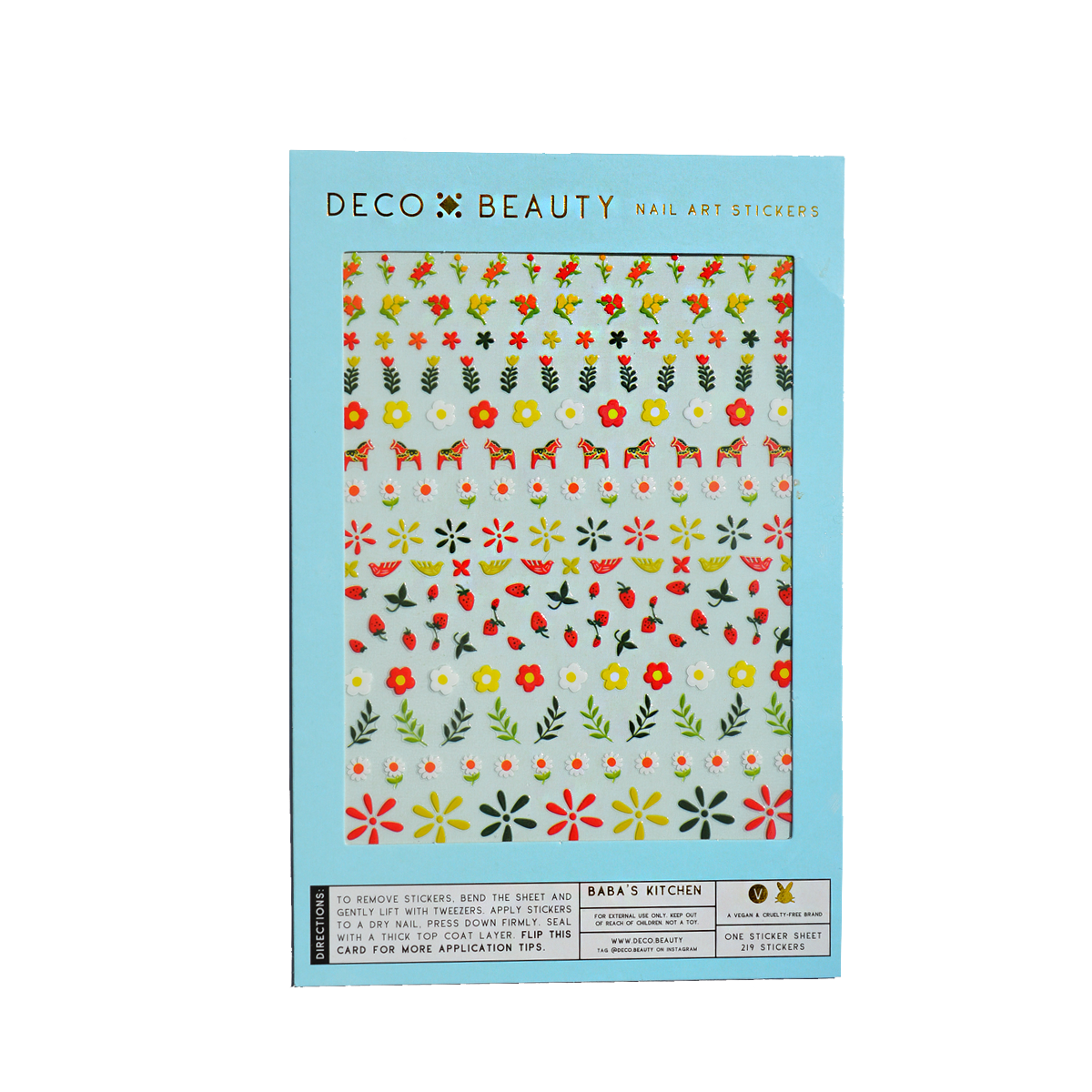 Nail Art Stickers / Baba's Kitchen