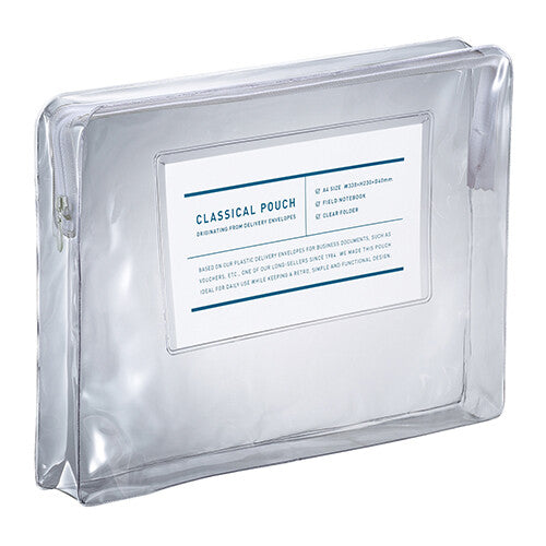 Kokuyo Classic Organizer Pouch / A4 / Clear