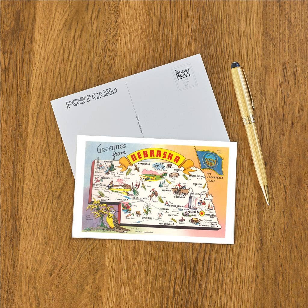Greetings From Nebraska Postcard No. 3