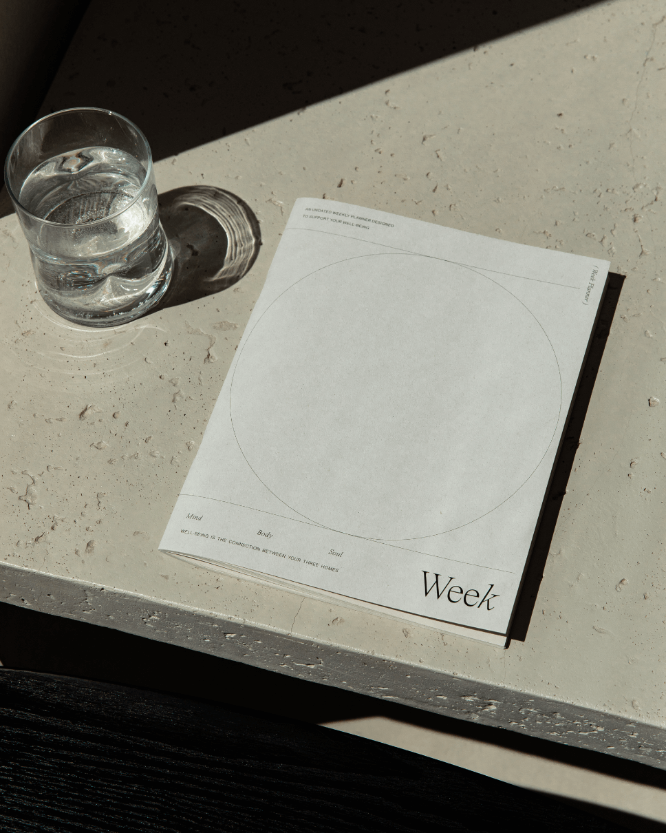 Minimalist Week Planner by Wilde House