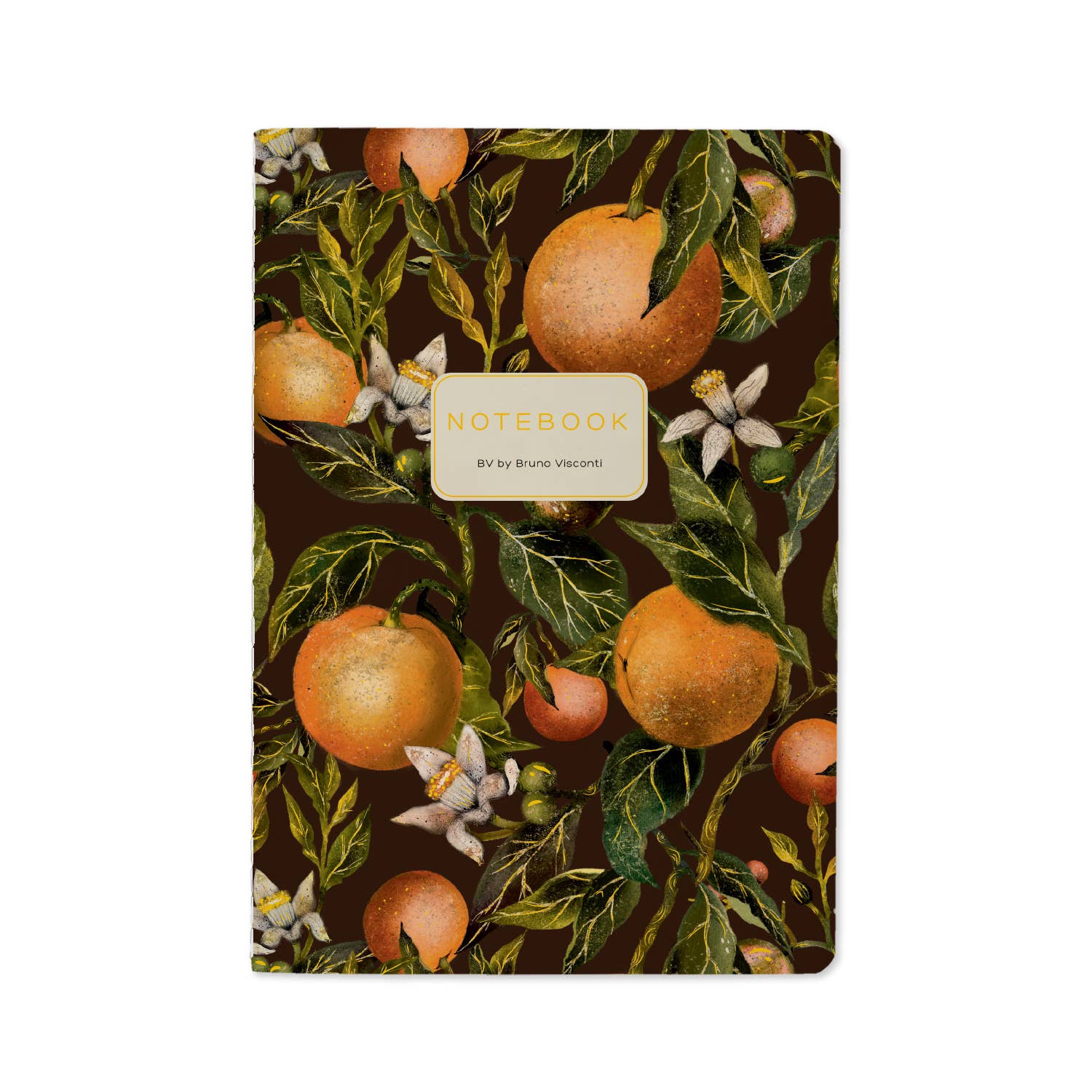 Oranges and Blossoms A5 Notebook