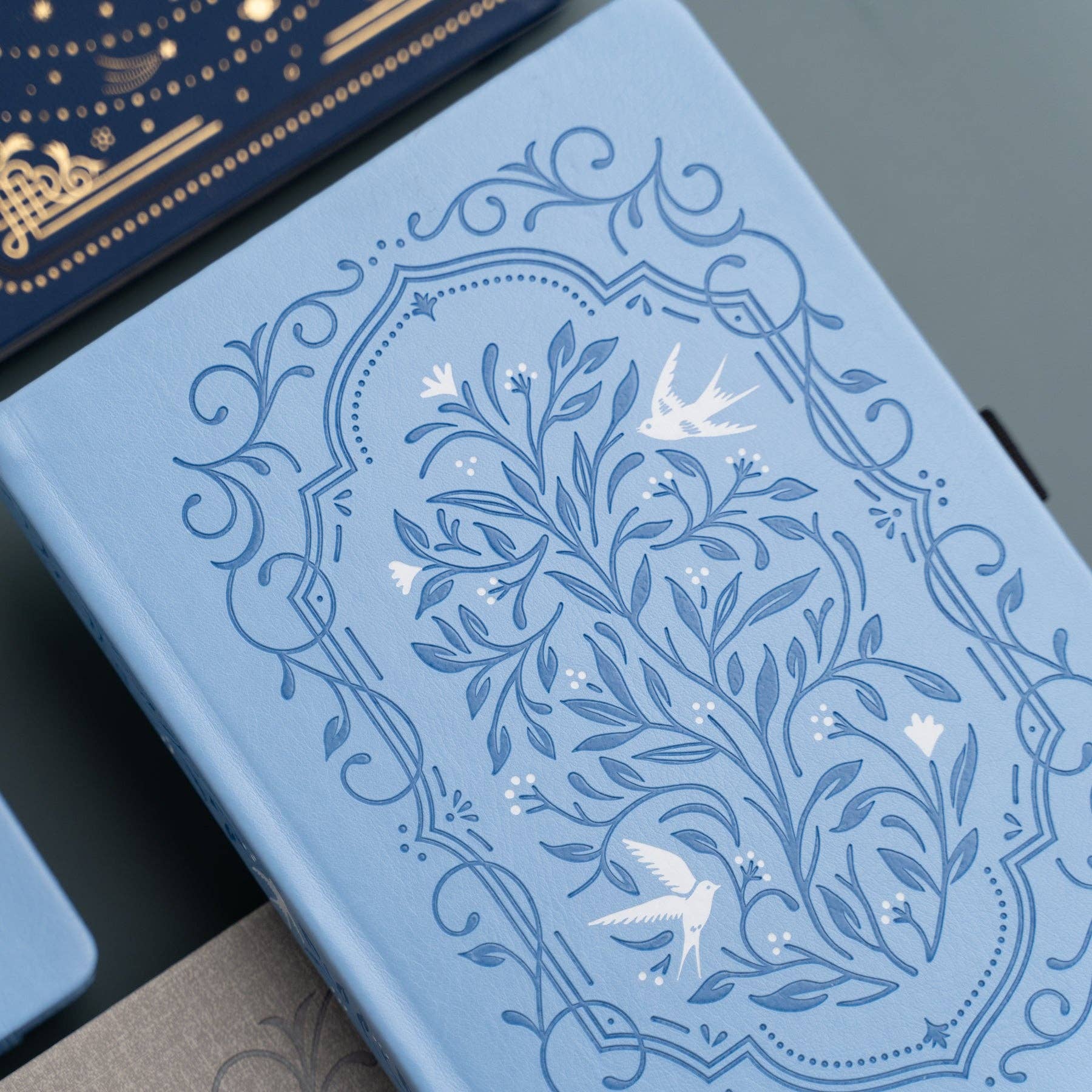 Songbird In Blue Notebook / Dot Grid