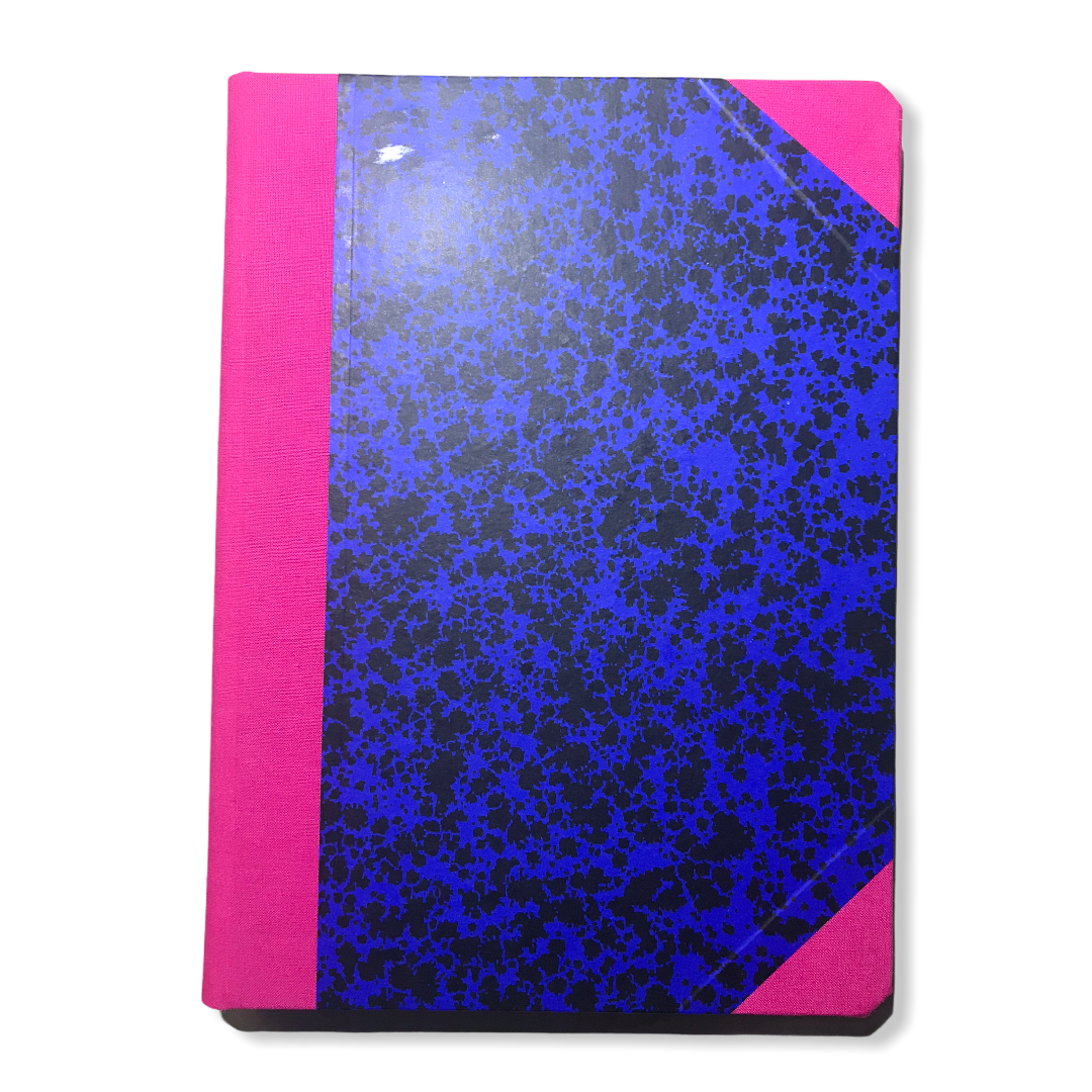 Emilio Braga Cloth Color Cloud Notebook / A4 / Blank / Pink