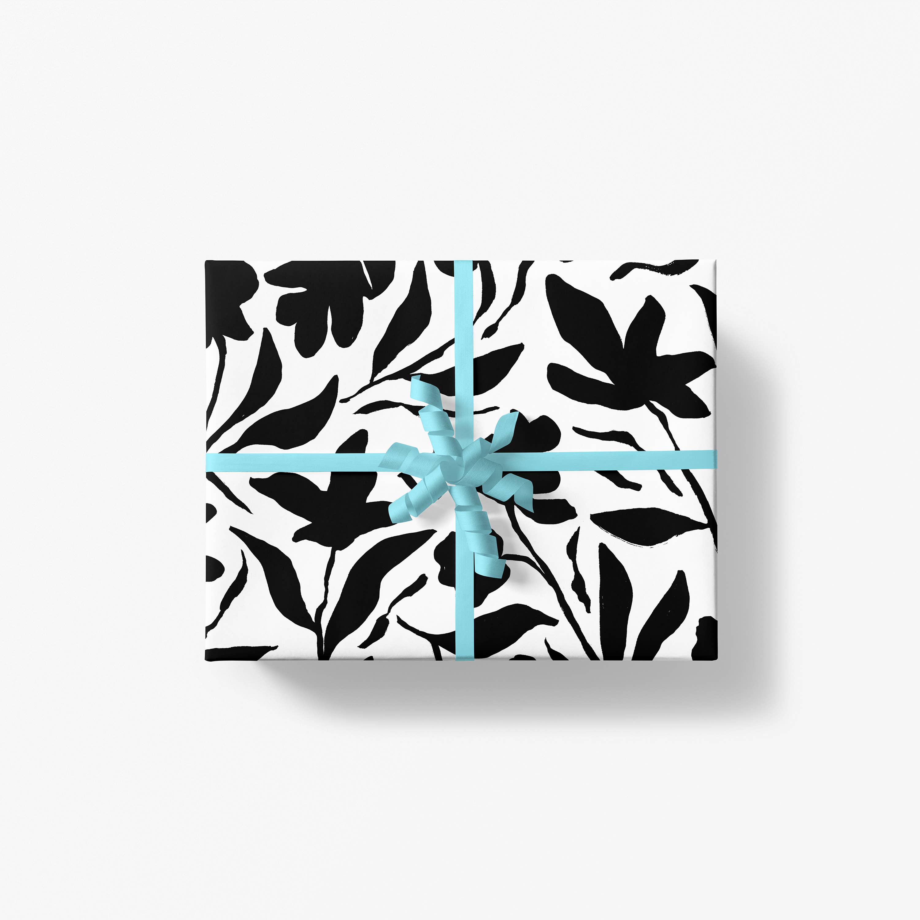 Fleur Gift Wrap - B&W
