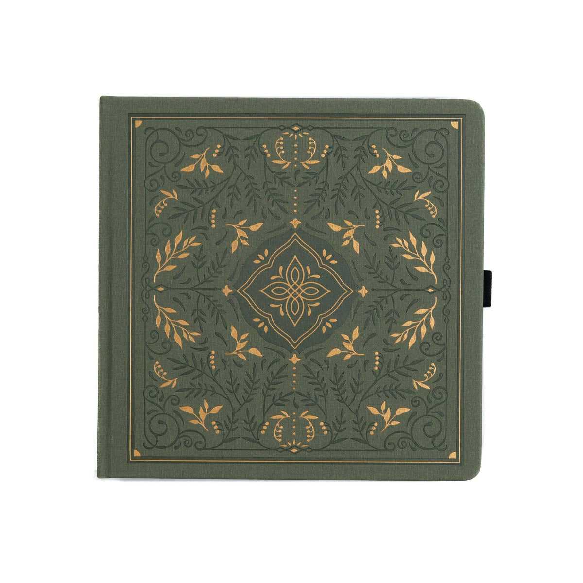 Storybook in Vintage Olive Notebook / Dot Grid
