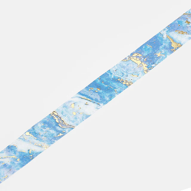 BGM Marble Stone Washi Tape / Blue Stone Pattern