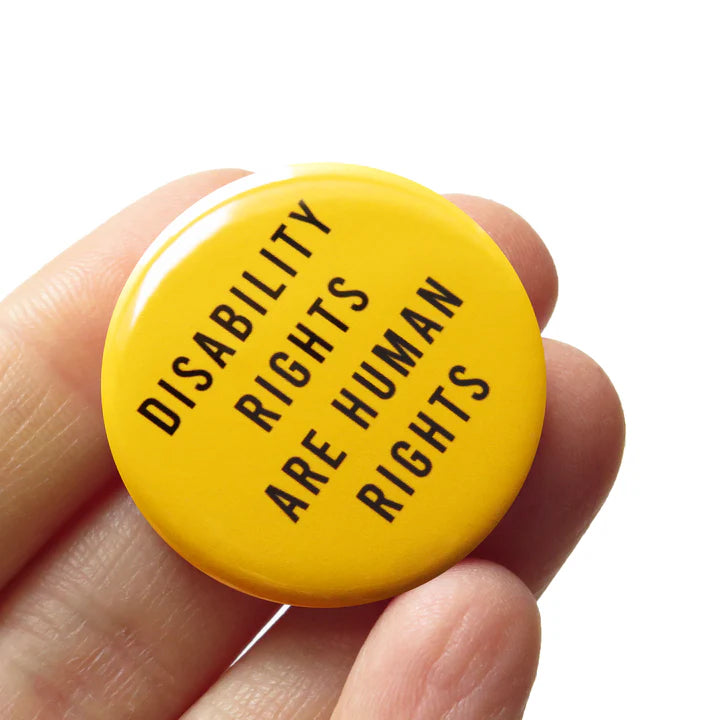 Disability Rights Pinback Button