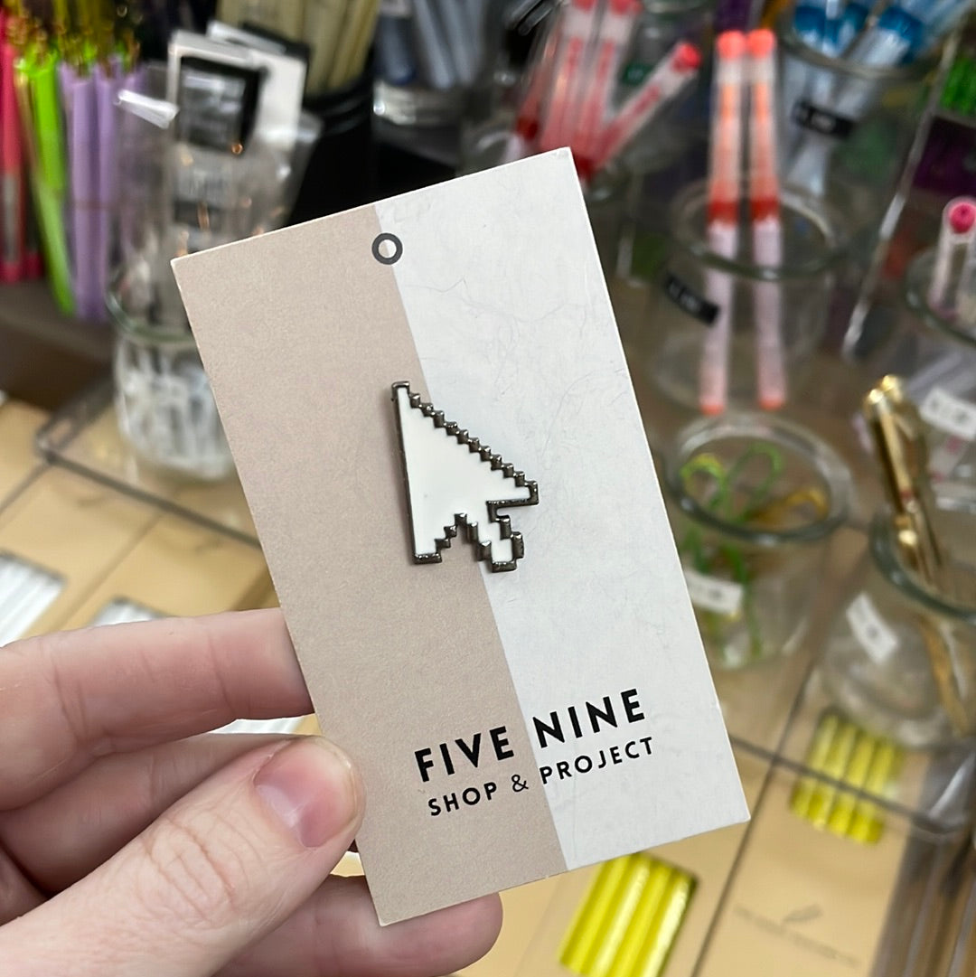 Cursor Enamel Pin