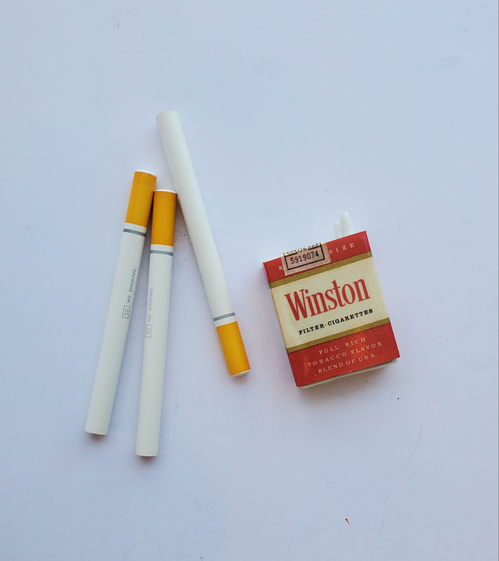 Vintage Cigarette Box Pencil Sharpeners