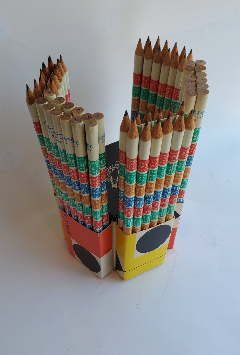 Vintage Multiplication Table Pencils