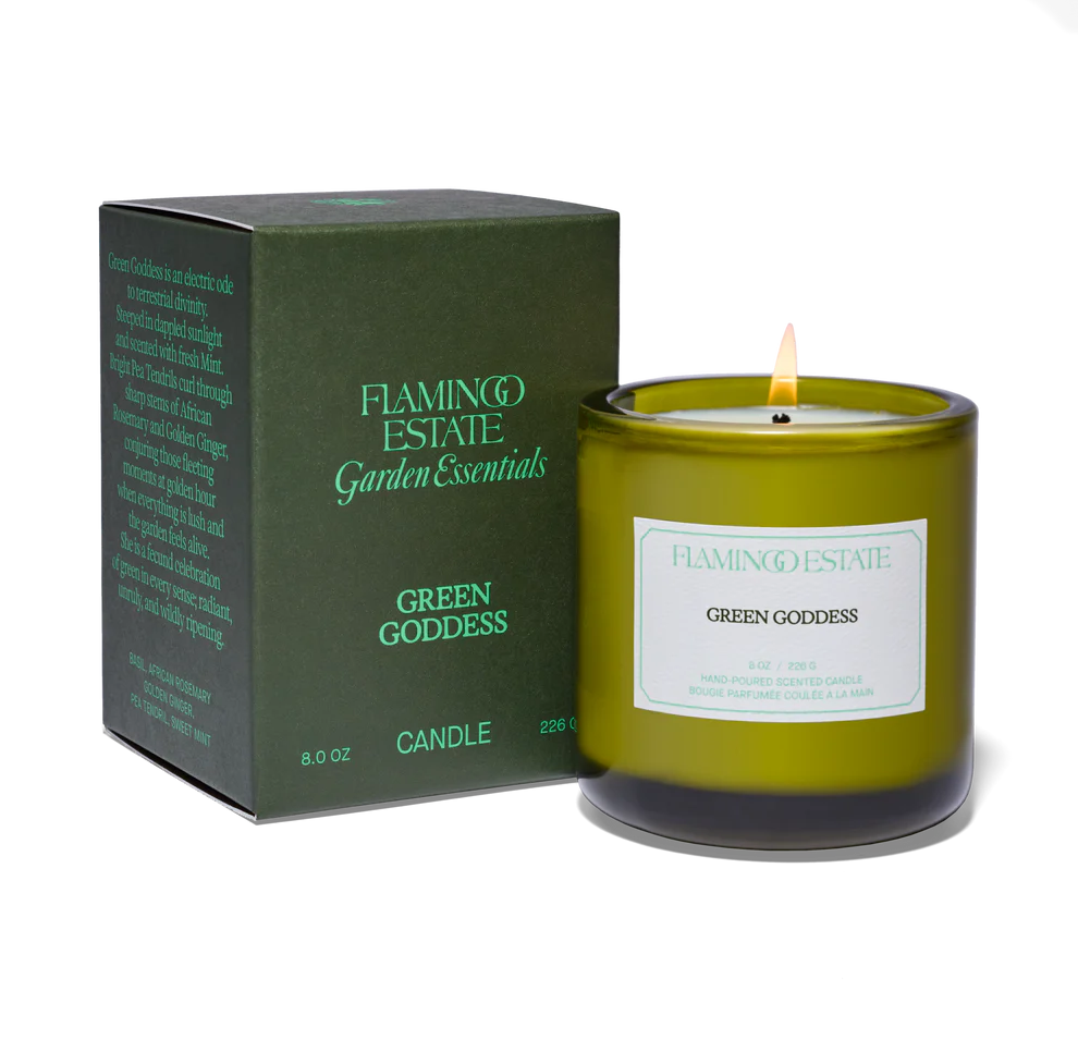 Green Goddess Candle by Flamingo Estate