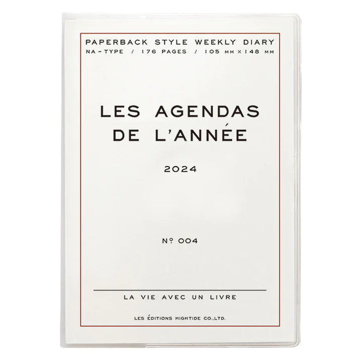 Les Agenda de L'Année 2024 Planner / White