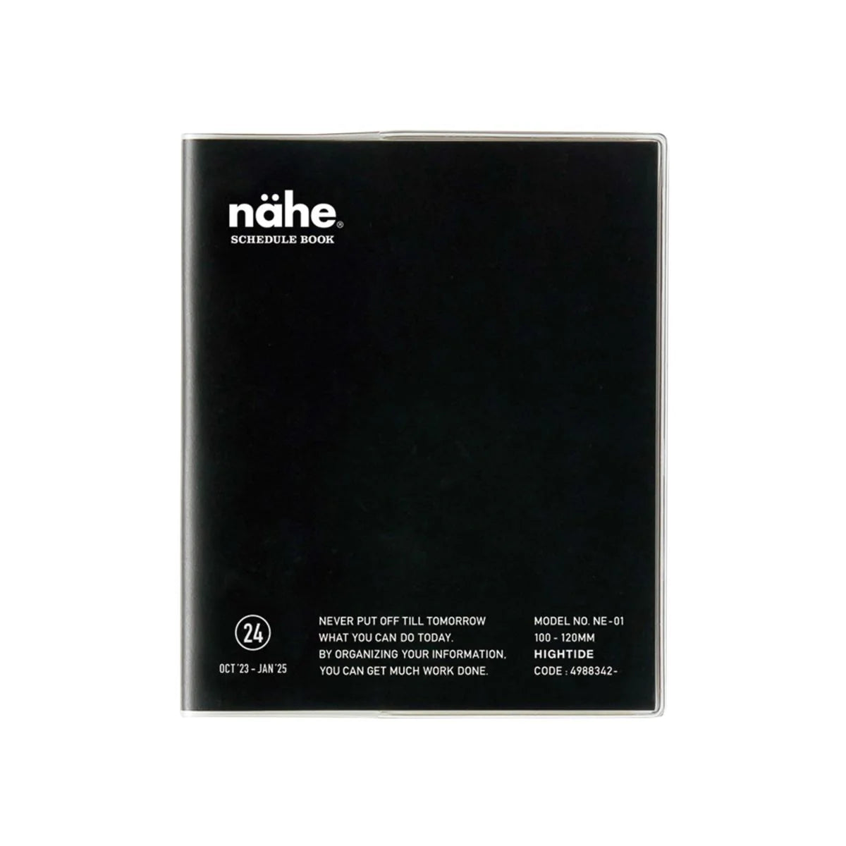 Nahe Square 2024 Planner / Black