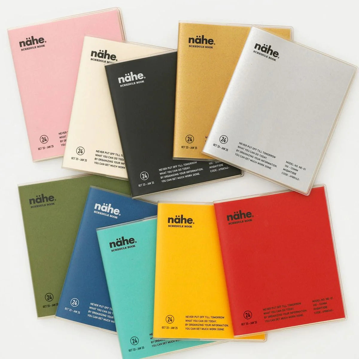 Nahe Square 2024 Planner / Pink