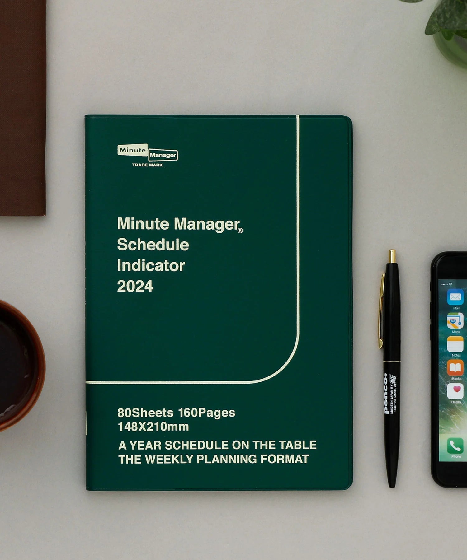 Minute Manger 2024 Planner / Green