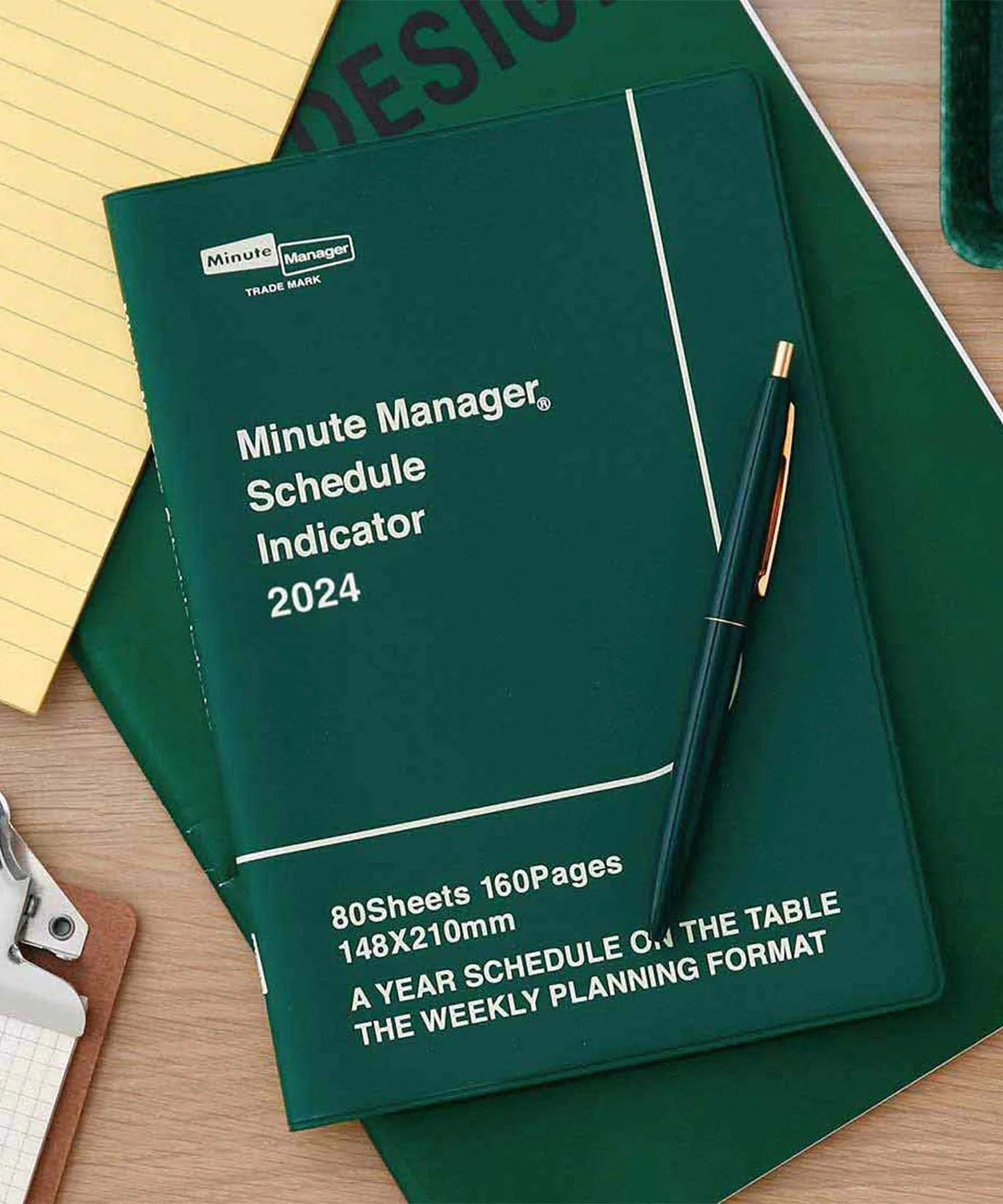 Minute Manger 2024 Planner / Green