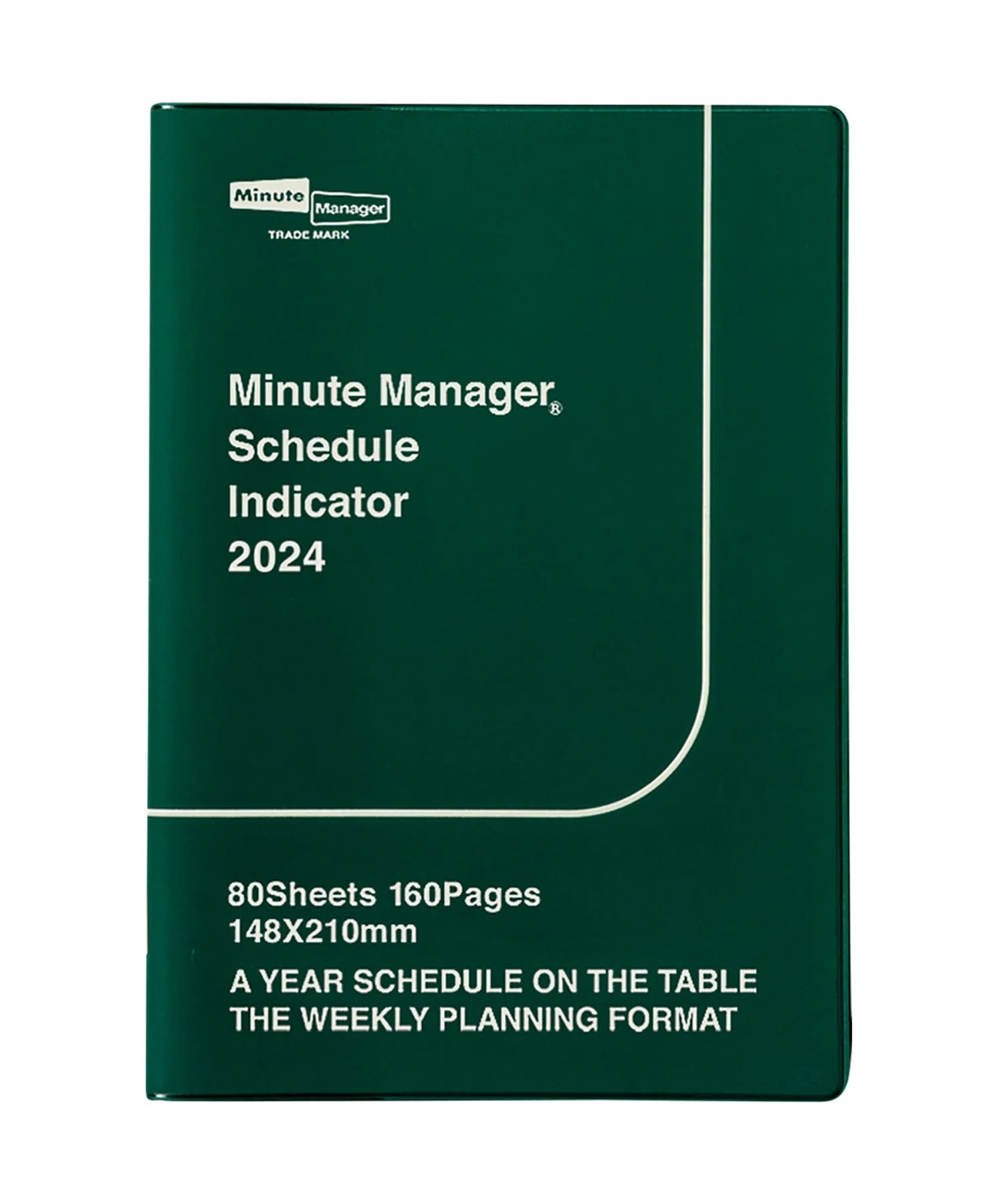 Minute Manger 2024 Planner / Green